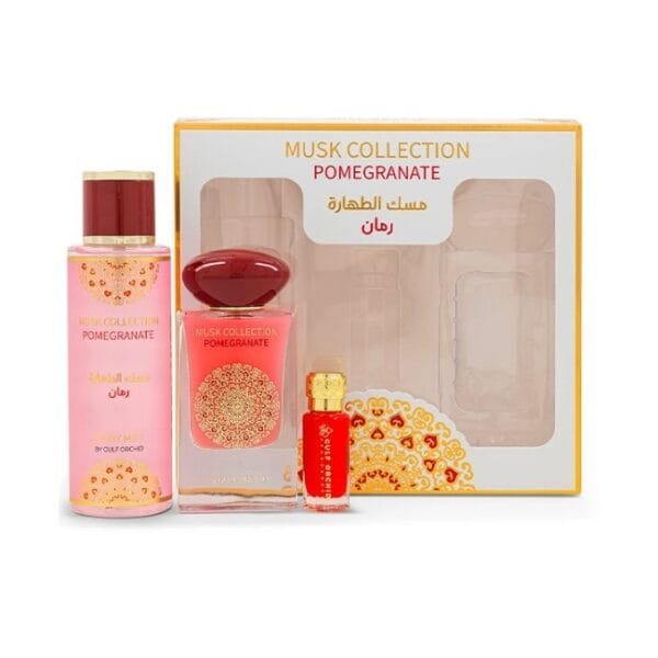 musk-collection-pomegranate-gulf orchid-perfume-Dubai-Logo-Preta-arnak-perfumaria