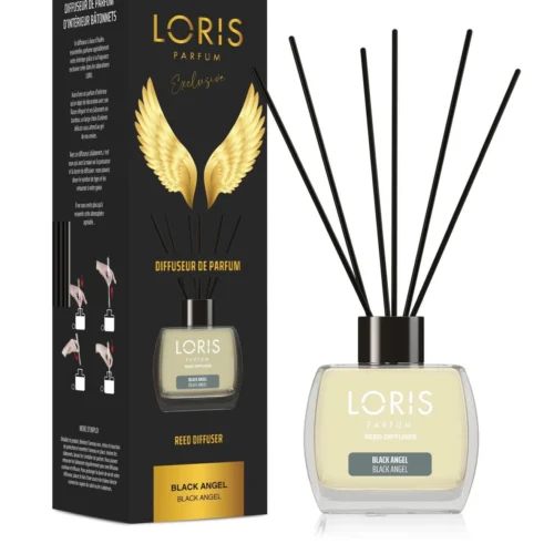 Fragrância Loris Black Angel 120ml