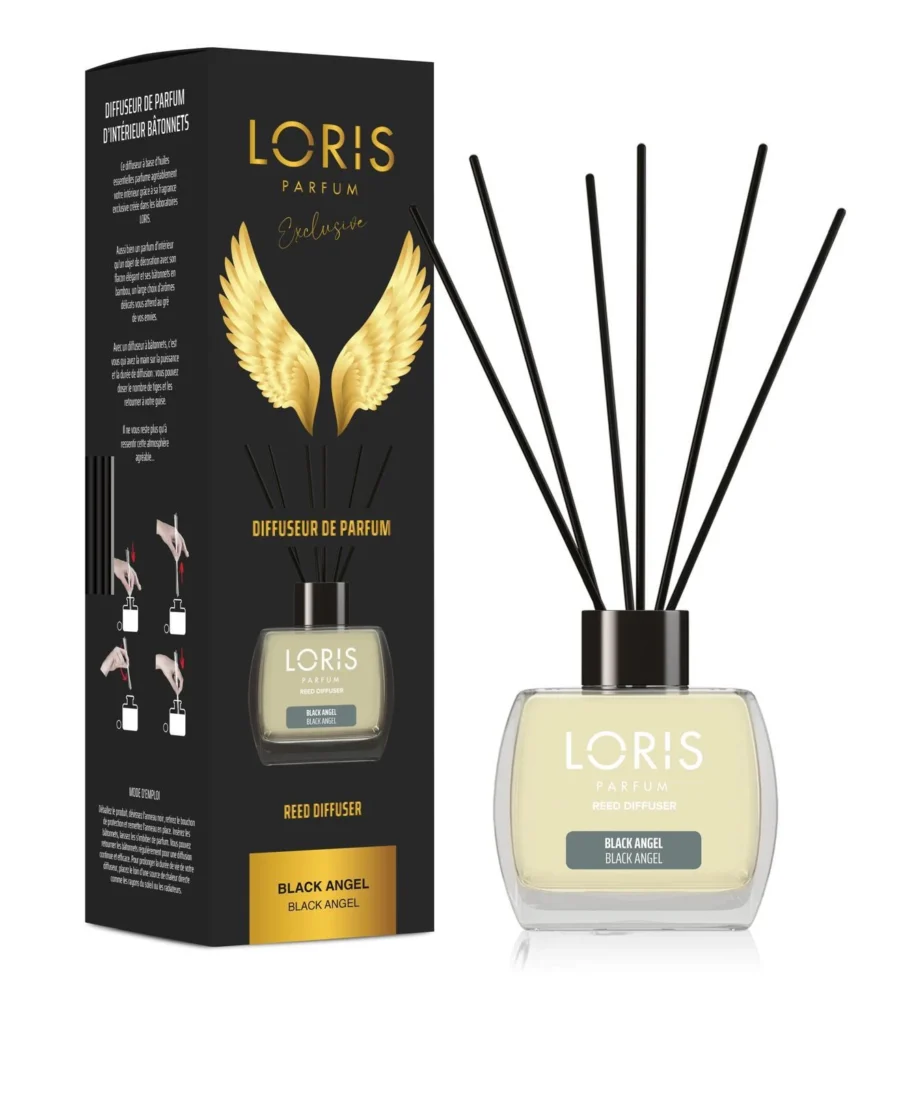 Fragrância Loris Black Angel 120ml